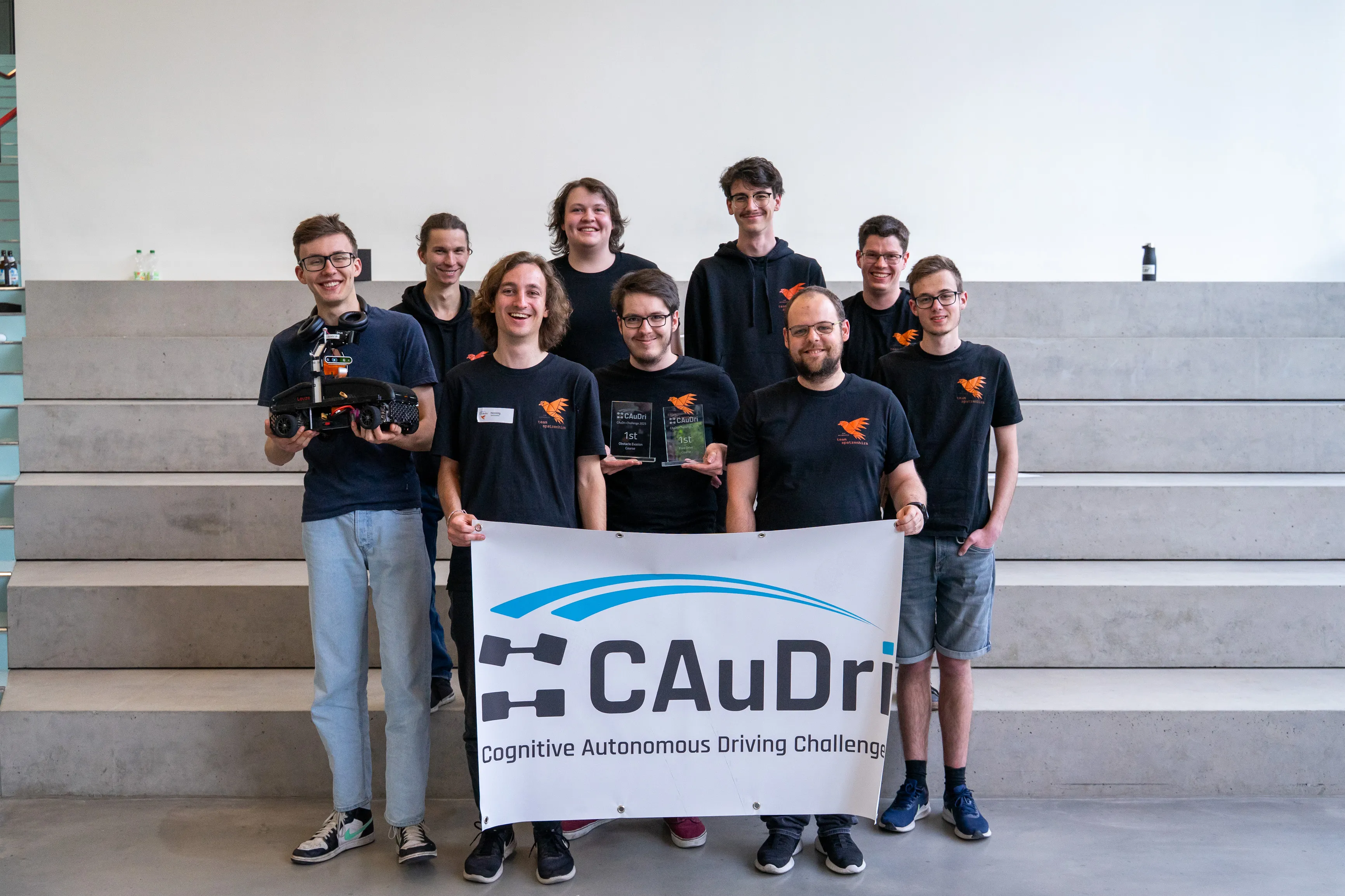 Team photo of Team Spatzenhirn from Ulm